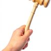 Angoily Wooden Judge Gavel for Courtroom Use-3