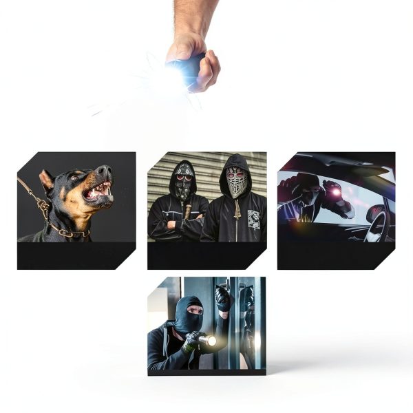 Shockwave 2000 Stun Gun Flashlight Self Defense Tool-3