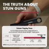SABRE Stun Gun with LED Flashlight Personal Safety Device-2