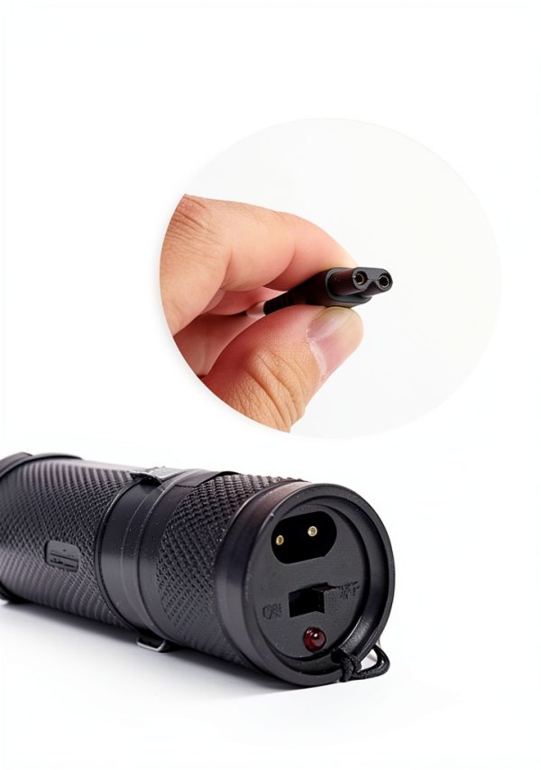 KPPTYTY Stun Gun Charging Cord 12in Expandable-2