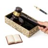 PFTPOW Custom Wooden Gavel Set Office Product-4