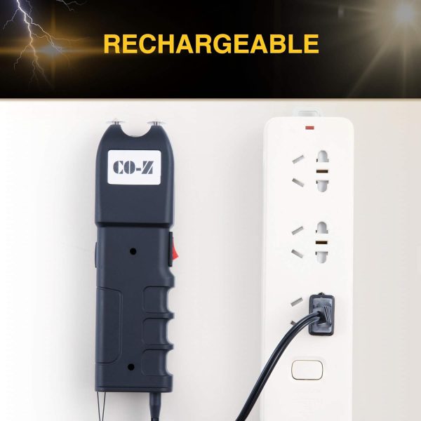 Stun Gun DARTMOOR Metal Rechargeable Self Defense-6