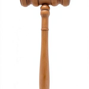 Angoily Wooden Judge Gavel for Courtroom Use-0