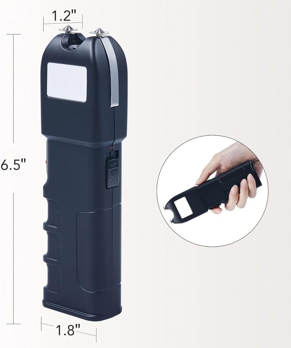 Stun Gun DARTMOOR Metal Rechargeable Self Defense-7