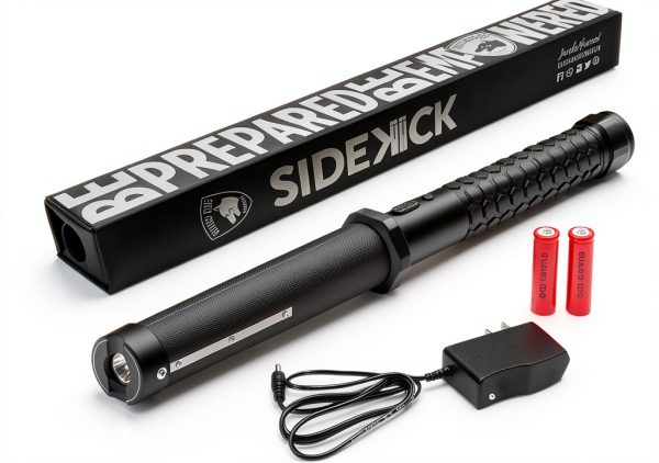 Guard Dog Security Rechargeable Stun Gun Black Plastic-4