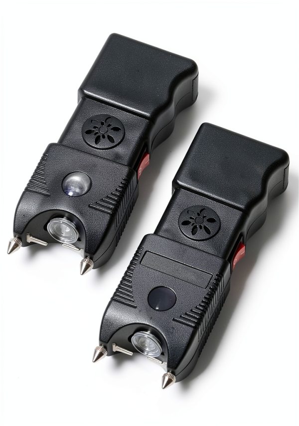 DARTMOOR Stun Gun 300000V Self Defense Alarm Flashlight-0