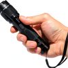 VIPERTEK Stun Gun Rechargeable Self Defense LED Flashlight-5