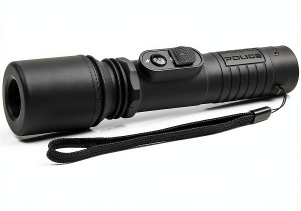 Police Stun Gun Flashlight Self Defense-4