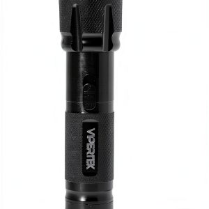 VIPERTEK Stun Gun Rechargeable Self Defense LED Flashlight-0