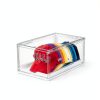 Vtopmart White Hat Storage Box Stackable Plastic Organizer-1