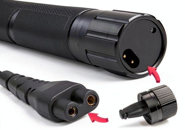 Stun Gun Charging Cord TiToeKi Universal Durable Expandable-2