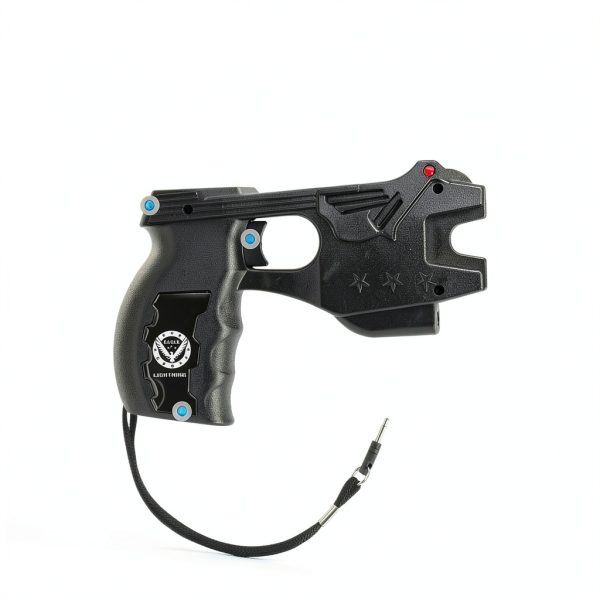 Lingrosered Stun Gun 8000KV Rechargeable LED Flashlight-2