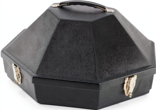 Pavo Hat Box Storage for Mens Felt Fedoras Adjustable Tabs-0