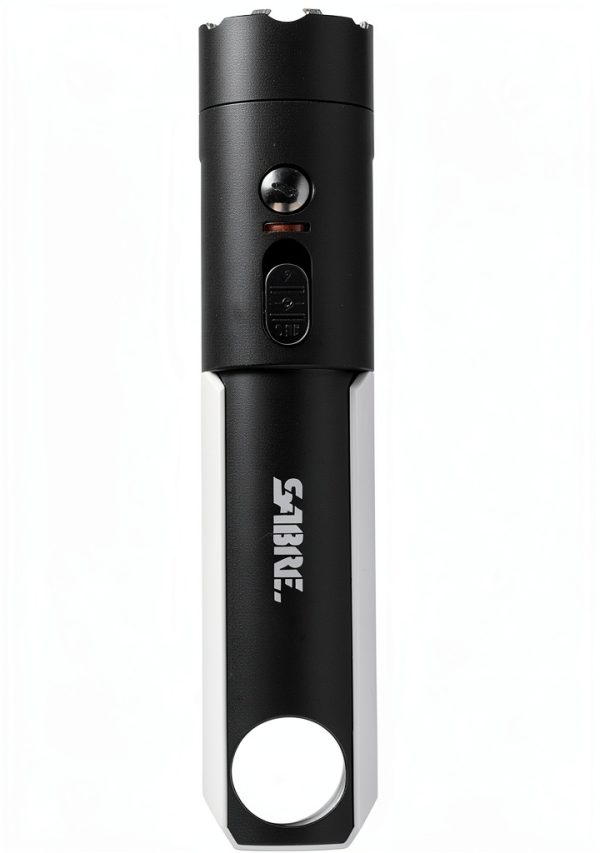 SABRE Stun Gun with LED Flashlight Personal Safety Device-0