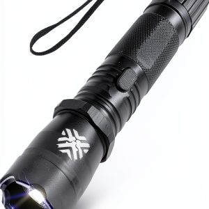 Tactical Stun Flashlight Pain Safari 9000V-0