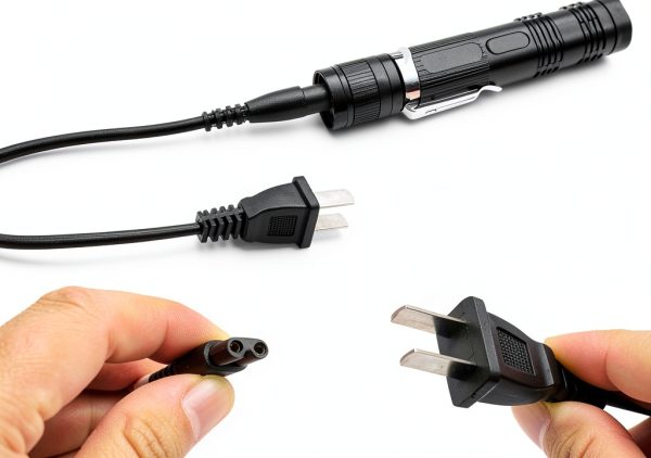 KPPTYTY Stun Gun Charging Cord 12in Expandable-4
