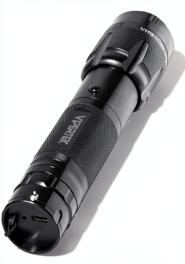VIPERTEK Stun Gun Rechargeable Self Defense LED Flashlight-4