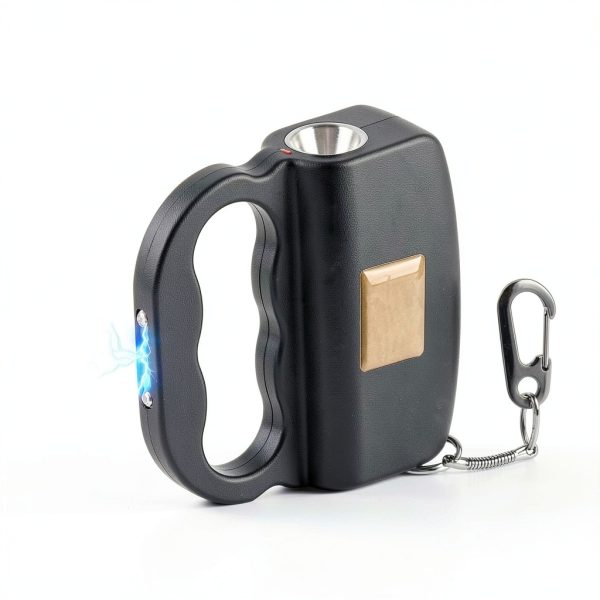 YOUBOHUI Stun Gun Rechargeable Black Safety Switch STG-0258-3
