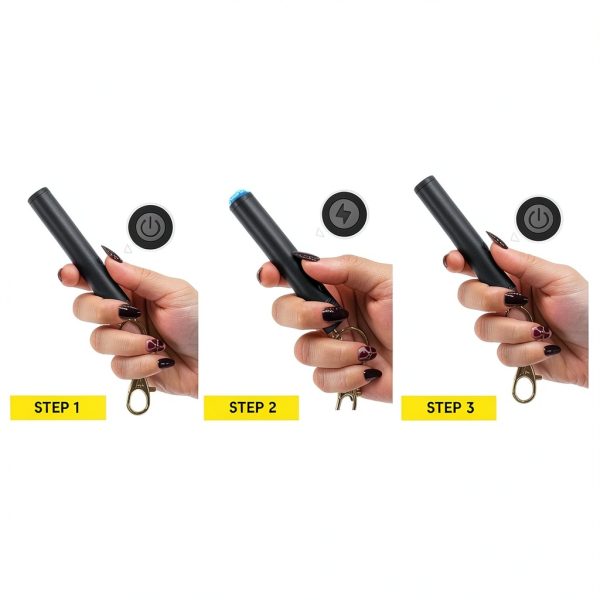 Mini Stun Gun Guard Dog Security USB‑C Rechargeable-3