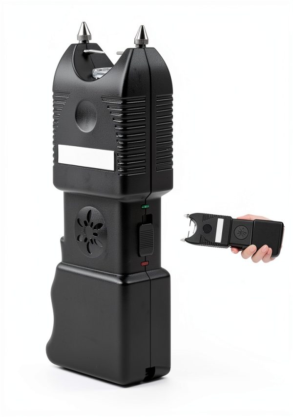 DARTMOOR Stun Gun 300000V Self Defense Alarm Flashlight-1