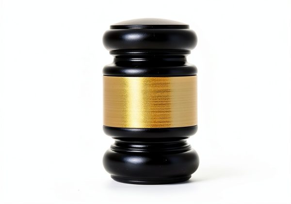 Gavels Fast Ebony Finish Gavel for Judges Auctioneers-5