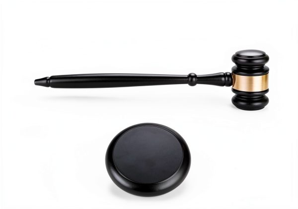 Glamorway Wooden Gavel and Block Set Office Decor-1
