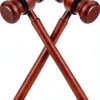 QfwdfcTrenz Gavel Prop Office Product Wood Material-0