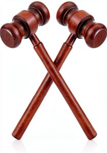 QfwdfcTrenz Gavel Prop Office Product Wood Material-0