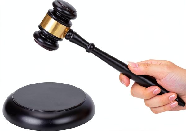 Glamorway Wooden Gavel and Block Set Office Decor-0