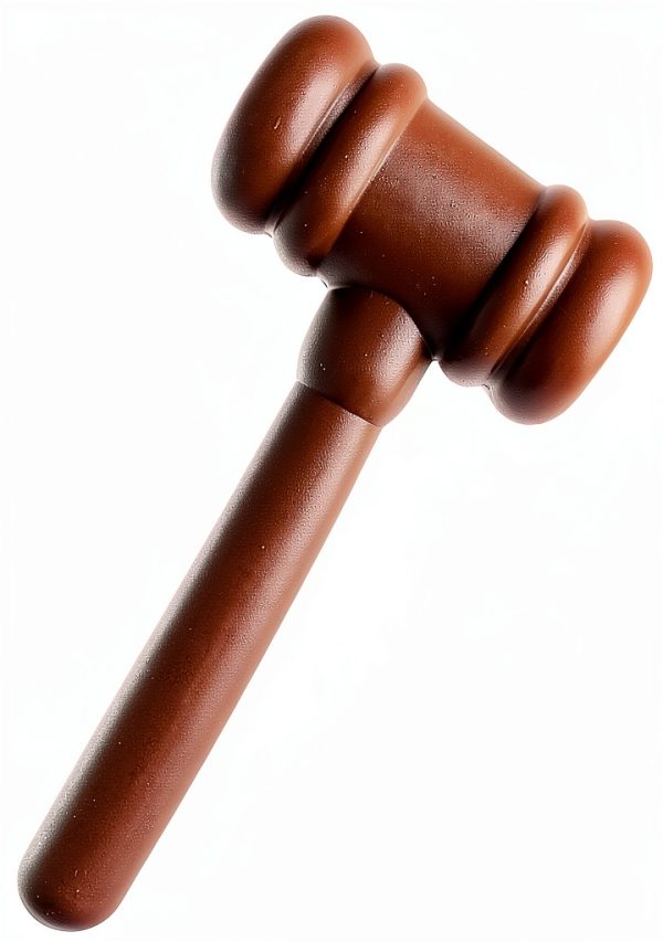 DPWOUM Wooden Gavel Prop for Cosplay and Desk-1