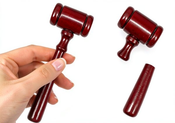 Wooden Judge Gavel Totority Mini Handheld-1