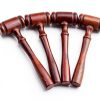 Pwenjofy Wood Judge Gavel 24 Pcs Mini Hammers-3