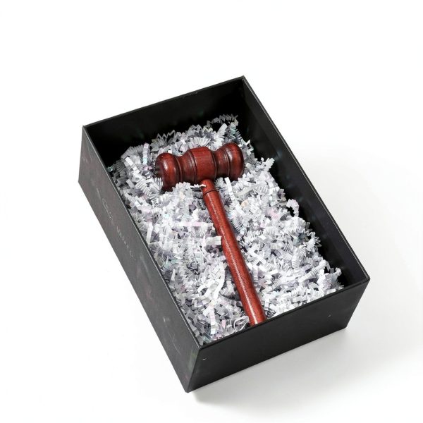 QfwdfcTrenz Gavel Prop Office Product Wood Material-5