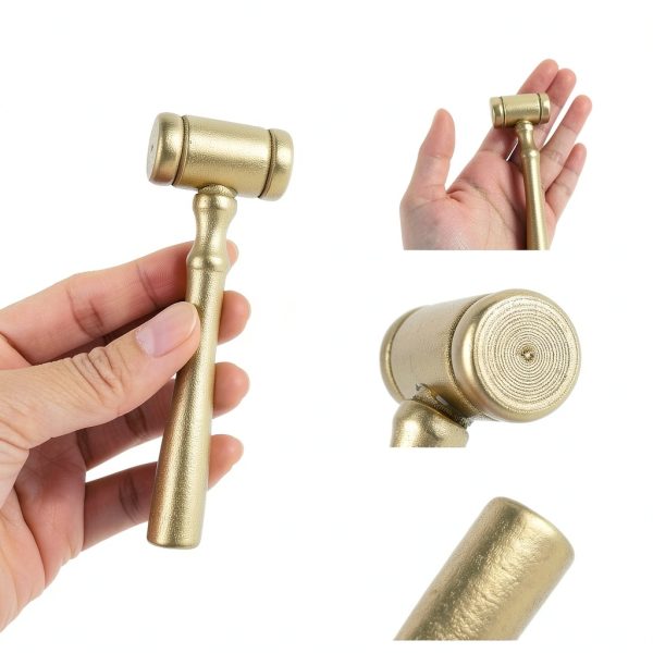 Wooden Gavel Framendino Mini Judge Hammer 6 Pack-2
