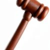 Wooden Gavel Seadiquiet Classic Courtroom Prop-1