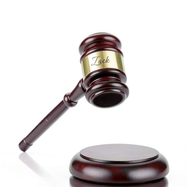 Tredane Custom Engraved Wooden Gavel Office Product-3
