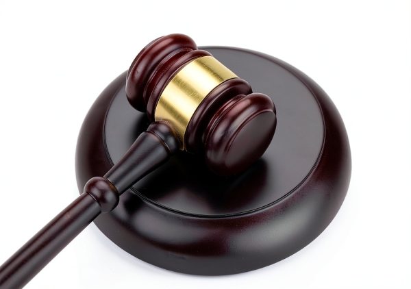 Glamorway Wooden Gavel and Block Set Office Decor-4