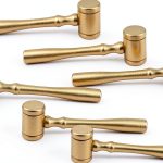 Wooden Gavel Framendino Mini Judge Hammer 6 Pack-0