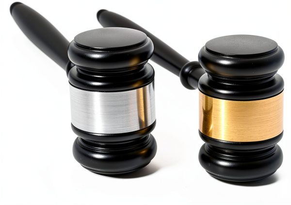 Gavels Fast Ebony Finish Gavel for Judges Auctioneers-3