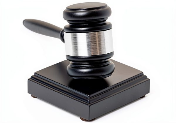 Gavels Fast Ebony Finish Gavel for Judges Auctioneers-0