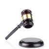 Glamorway Wooden Gavel and Block Set Office Decor-5
