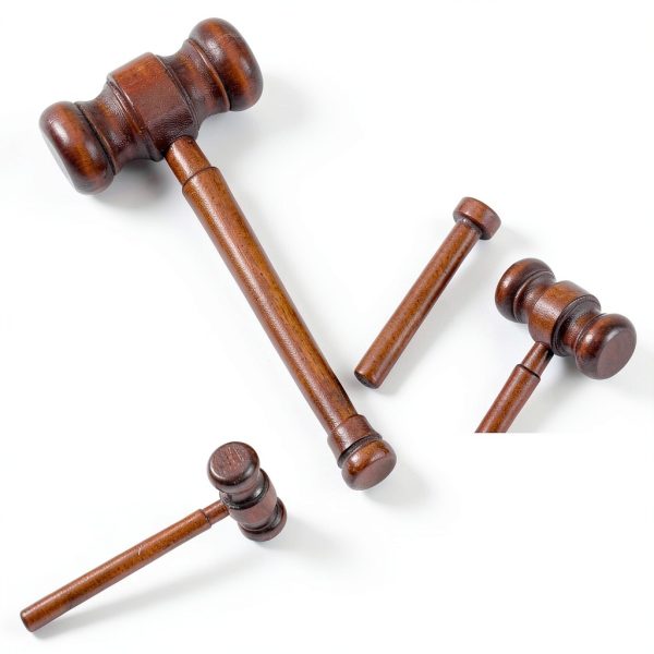 QfwdfcTrenz Gavel Prop Office Product Wood Material-6