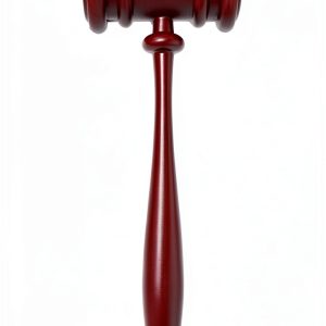 Vaulted Skulls & Co 11-inch Plastic Gavel for Judge Costumes-0