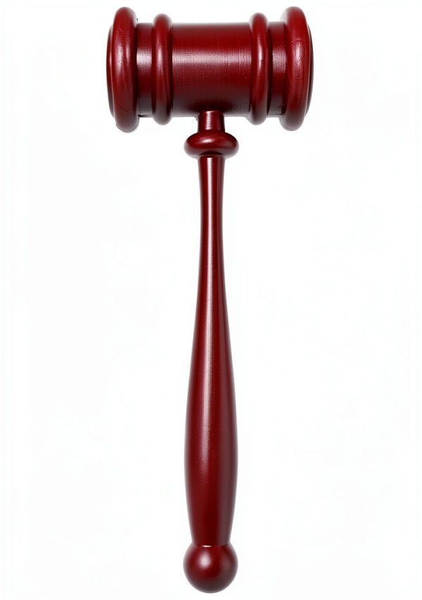 Vaulted Skulls & Co 11-inch Plastic Gavel for Judge Costumes-0