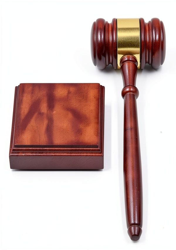 Wooden Gavel Gavels Fast Custom Engraved 10 1/4" Length with Block-3