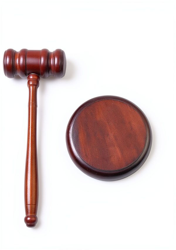 wfljl Walnut Wooden Gavel and Block Set 17cm Handcrafted Courtroom-1