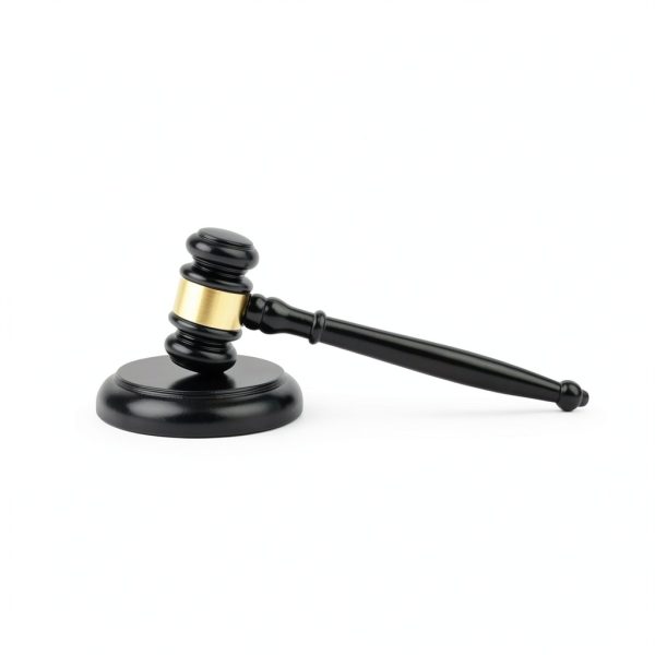 Apexstone Wooden Gavel 9.65 Inch Round Mallet Natural Brown-4