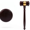 Apexstone Wooden Gavel 9.65 Inch Round Mallet Natural Brown-2