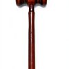 Wooden Courtroom Gavel DaDa MFG – 6in Handle, 1.1in Head, Auction Sale-6