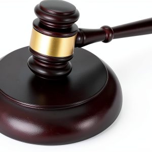 Wooden Gavel Apexstone WG-1025-999 10.35 Inch Ergonomic Handcrafted-0